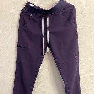 FIGS Zamora Scrub Pants Purple Shadow